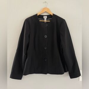 Chico's Classic Black Blazer Jacket
